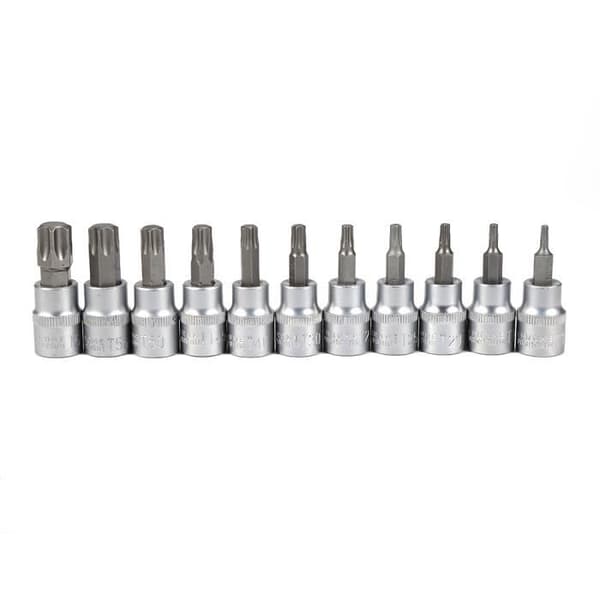 34ST TORX MUTTER SKRIVVERKTYG VERKTYG TORX SOCKS SET VERKTYGSSET BIT