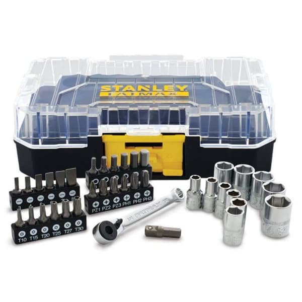 STAKBOX S 1/4'' box set med 37 delar - STANLEY - FMMT19101-0