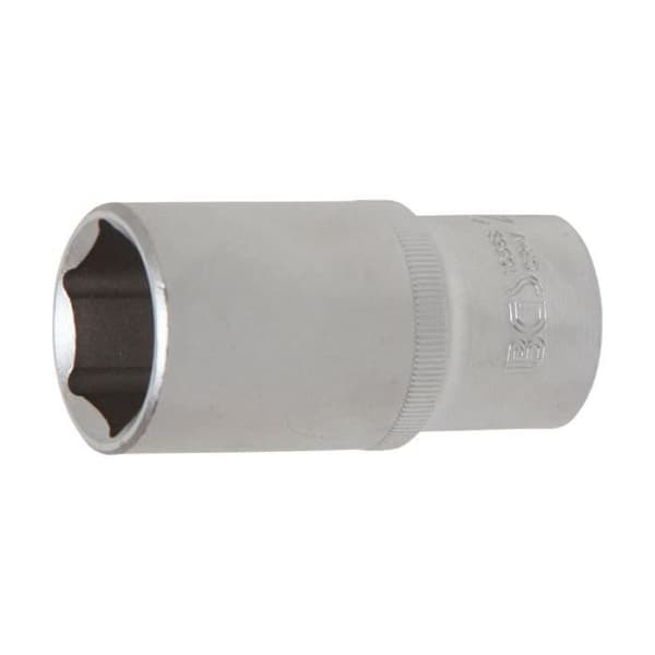 Nyckelhylsa, sexkant, djup 12,5 mm (1/2") 28 mm