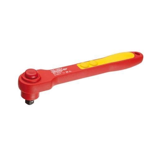 VDE 1/2" vändbar spärr - GEDORE - VDE 1993 U - Krom-vanadinstål 31CrV3 - 270mm