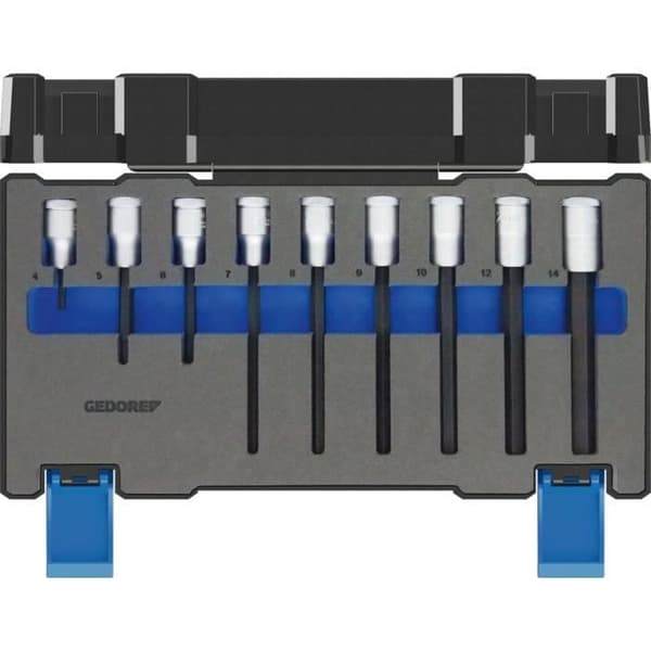 Gedore Set med skruvmejselbitar 1-2" 9 delar - IN 19-009