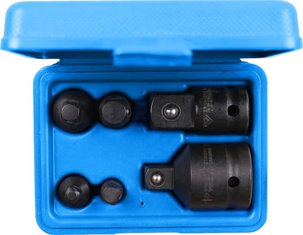 Ks verktyg - BT024605 - BRILJANTA VERKTYG Slagadapterset, 6 st, 1/4" + 3/8" + 1/2" + 3/4" [Powered by ]