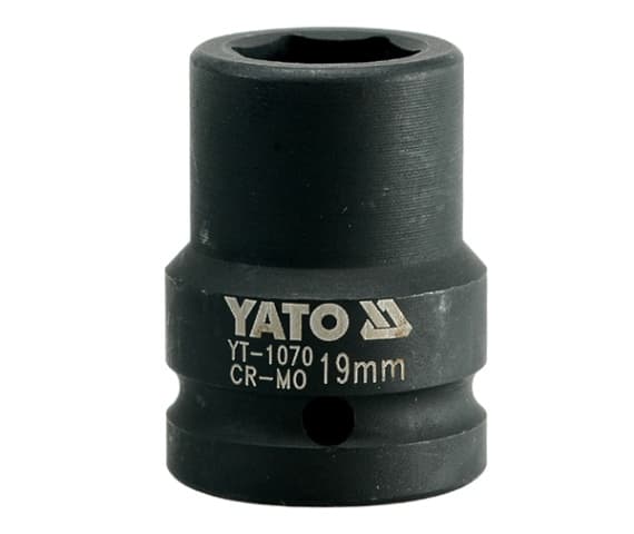 YATO 6-SHORT IMPACT SOCKET 3/4" KORT 19mm