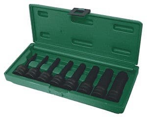 JONNESWAY KUSIKOAVAIMET 1/2" SARJA 8 kpl 5, 6, 8, 10, 12, 14, 17, 19 mm S05A408S