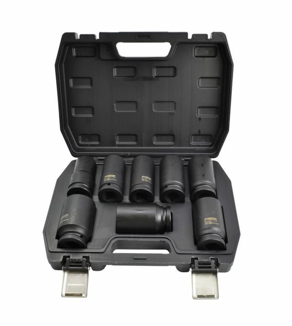 AWTOOLS SÆT SLAGSTØTNINGER 3/4" 8 stk. LANG SORT LINIE