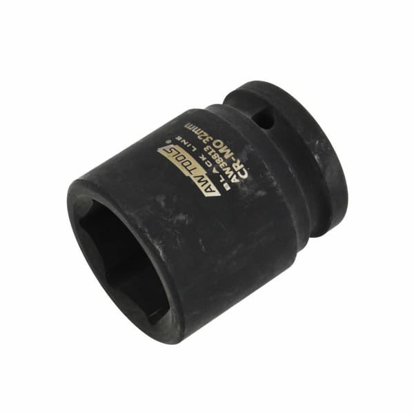 AWTOOLS 6-LYHYT ISKUPURKKA 3/4" 32mm MUSTA LINE