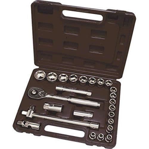 Hilka 1/2Drive Socket Set metrisk 25 - 01202502