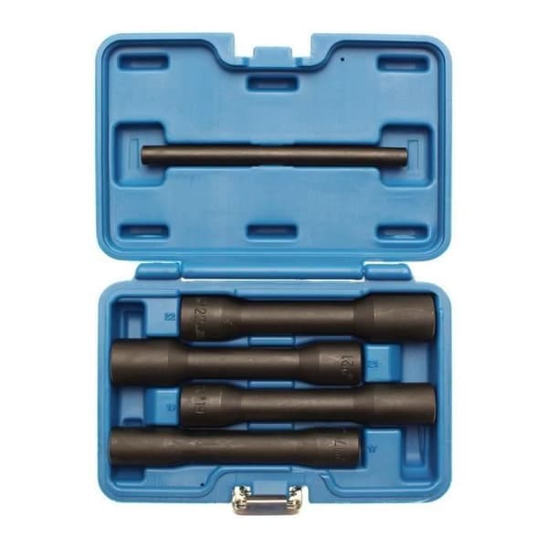 Specialhylsset / trasig skruvutdragare, djup 12,5 mm (1/2") 17 - 22 mm 5 st.