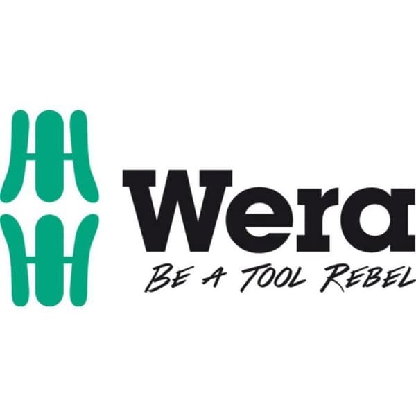 Hylssats - WERA - 8790 HMA - 10 stycken - 1/4 (6,3 mm) - Svart