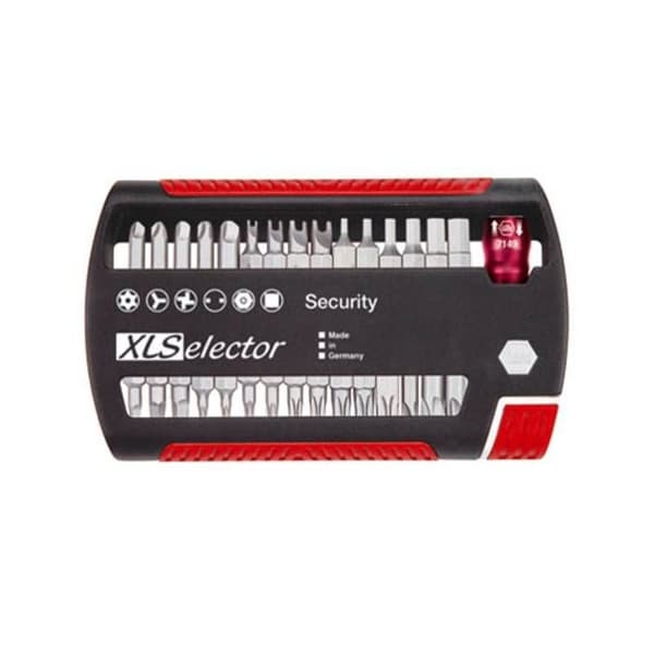 Skruvmejselbitset - WIHA - 30 bitar - Torx, Tri-Wing, Torq Set - Automatisk klickfix