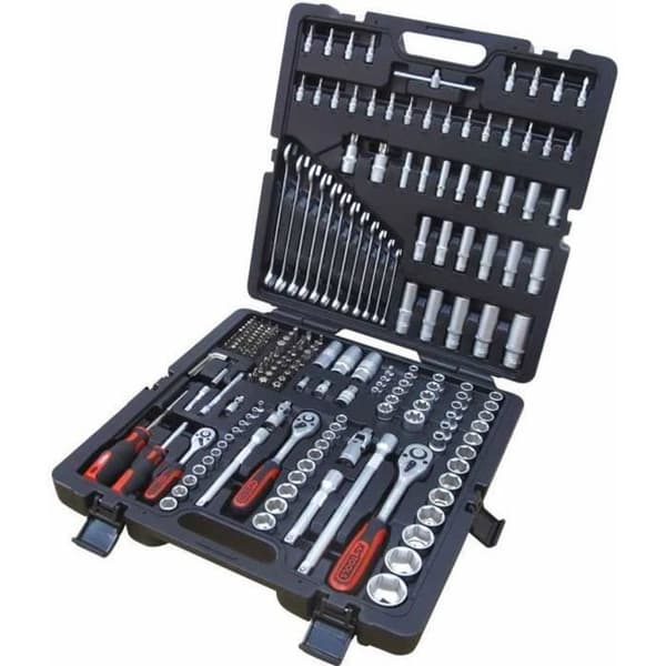 KS Tools Sockel och bitssats 216st 1/4" + 3/8" + 1/2" 917.0216