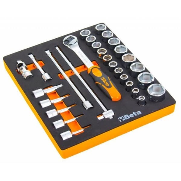 1/2" Beta Hylsnyckel 29 delar