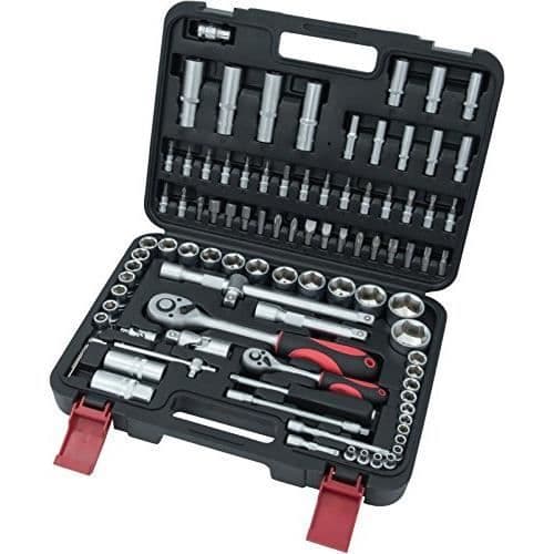 Spelverktyg - Connex - 94 delar - 1/4" och 1/2" - Svart - cox580194