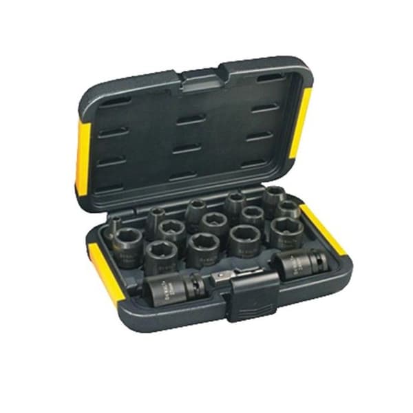 Slagnyckelsats 17 delar - DEWALT - DT7506