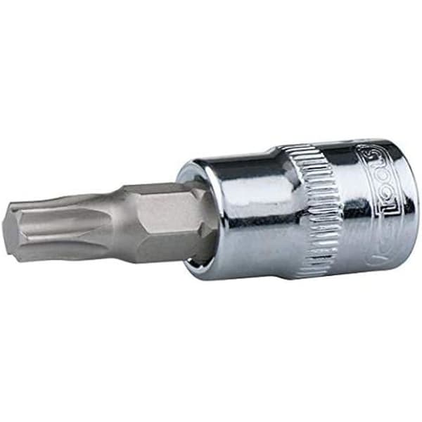 Douille Torx - KS TOOLS - 918.2407 - 1/4" - Nickelpläterat stål - Norm DIN 3120/ISO 1174