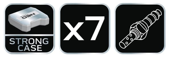 Lambda-anturin korkit - 7 kpl sarja