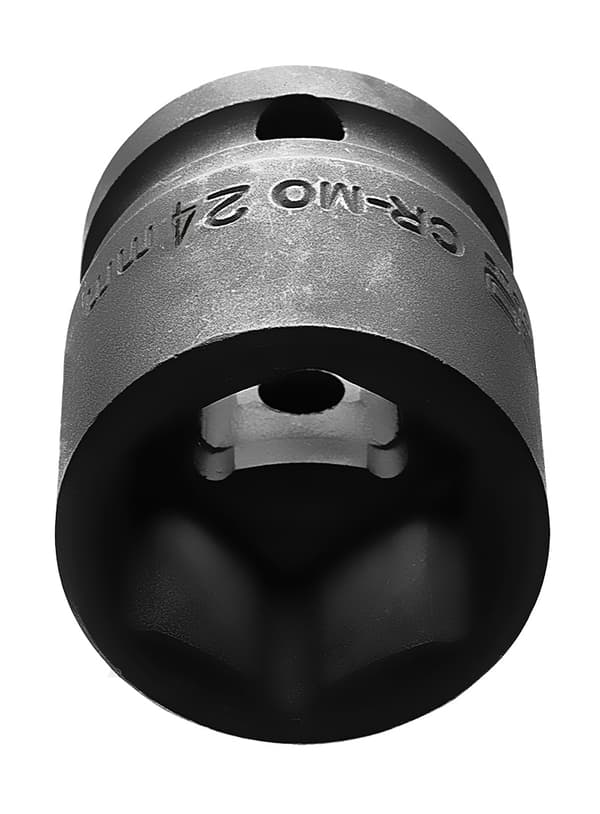 1/2" Slaghylsa, 24 x 38 mm, Cr-Mo