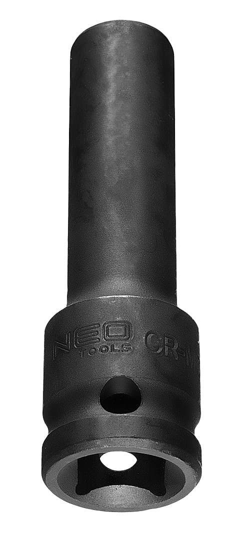 Slagfatning 1/2" lang, 10 x 78 mm, Cr-Mo