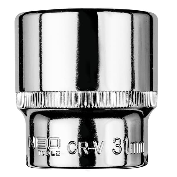 1/2" kuusikulmainen kanta, 31 mm