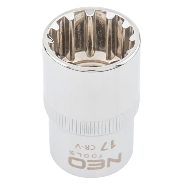 Spline fatning 1/2", 17mm