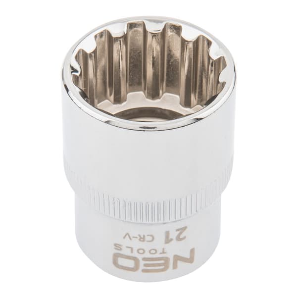 Spline fatning 1/2", 21mm
