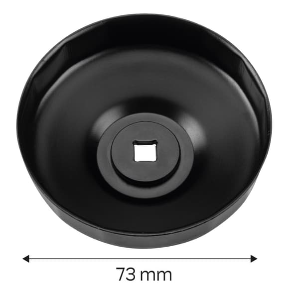 Öljynsuodattimen kanta 73 mm, 14 kulma