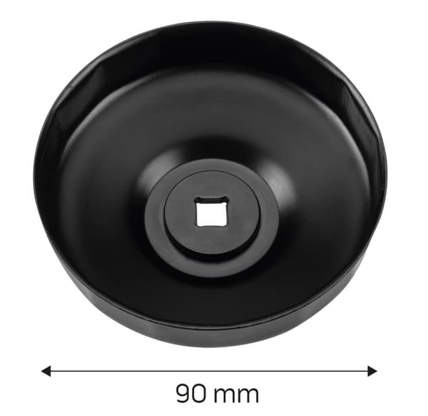 Oliefilterfatning 90 mm, 15 vinkler