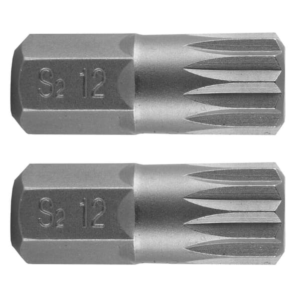 Splinespets M12 x 30 mm, S2 x 2 st.