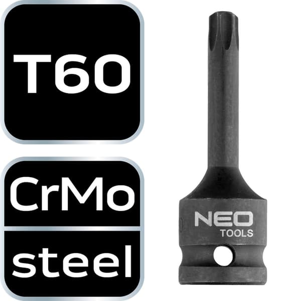 T60 stødfatning, 1/2"