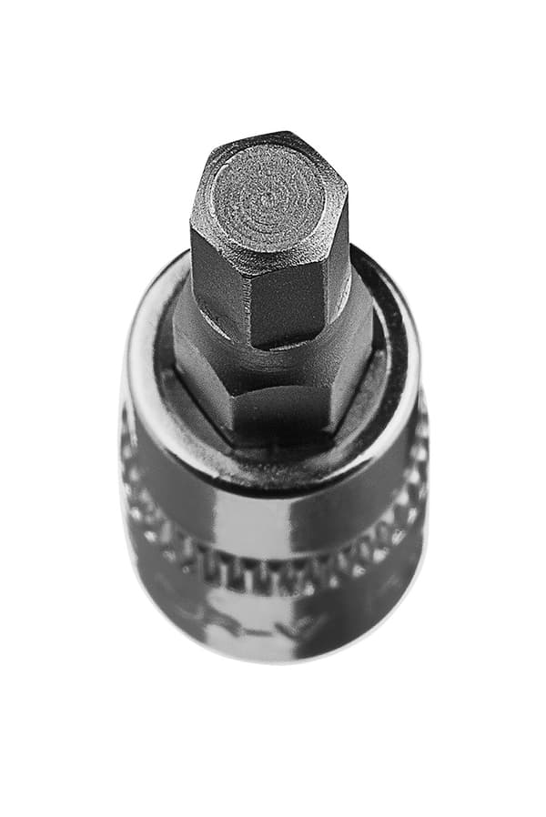 H5 sekskantet bit på 1/4" fatning, kort, 37 mm
