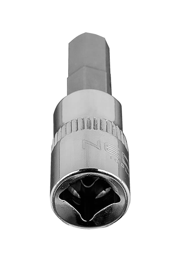 H6 sekskantet bit på 1/4" fatning, kort, 37 mm