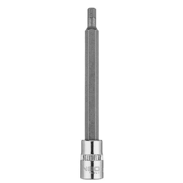 H4 sexkantsbits på 1/4" hylsa, lång, 87 mm