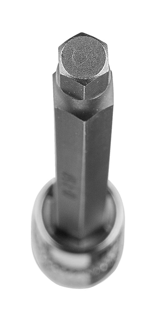H5 sekskantet bit på 1/4" fatning, lang, 87 mm