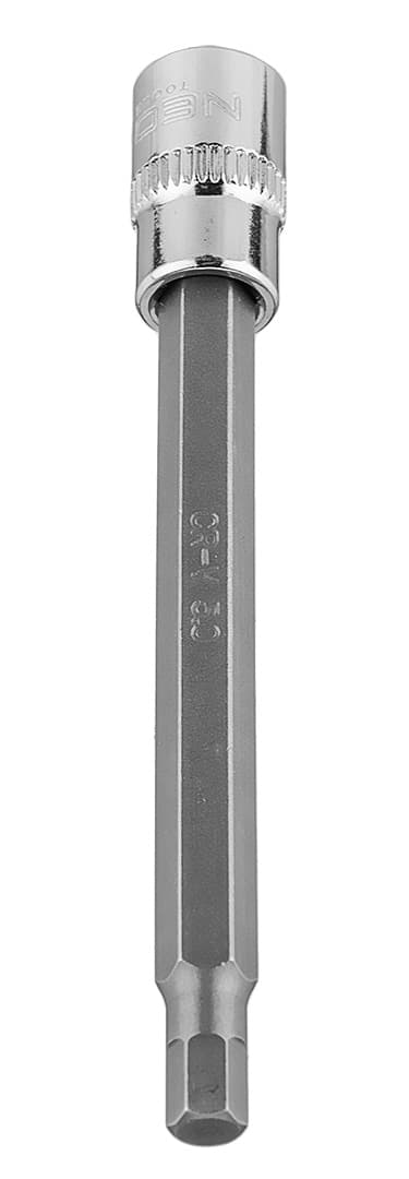 H5 sekskantet bit på 1/4" fatning, lang, 87 mm
