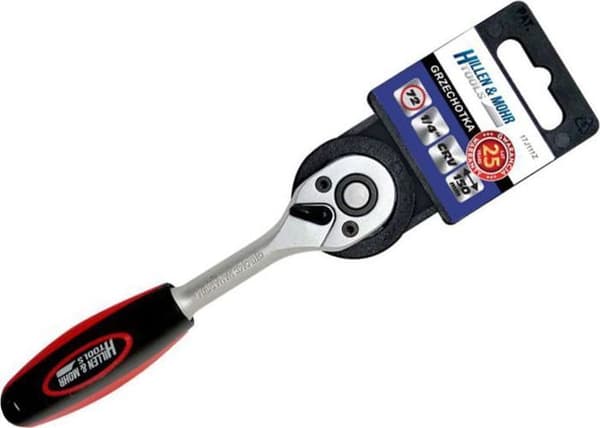 Cliquet - hylsa Dedra - 17J111Z - Cliquet 1/4, 72T, CRV 6140, rakhandtag bi-material