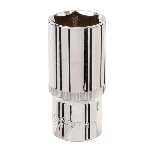 Djup metrisk hylsa 1/2" - 27 mm Silverline