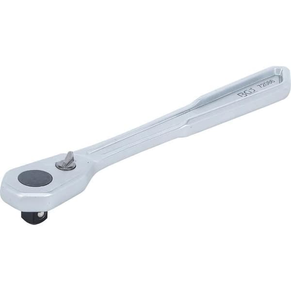Cliquet Reversibel Extra-Platt - BGS - 10 mm (3/8'') - Krom-Vanadium Stål - 90 Tänder - 199 mm