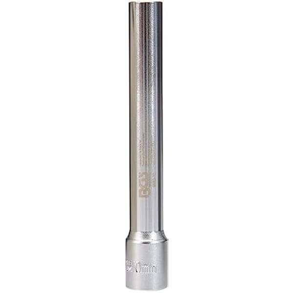 Extra lång sexkantig hylsa - BGS - 9863-10 - Krom-vanadium stål - 10 mm - 120 mm