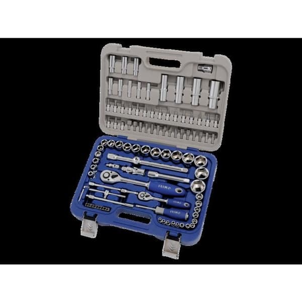 Coffert med hylsor 1/4-1/2 101 delar 129-101-4 Irimo