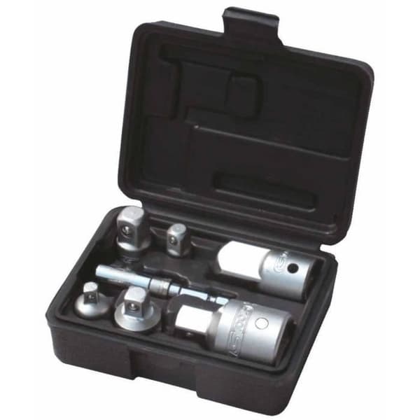 KS Tools 7-delad adaptersats för hylsor och bits 917.0707