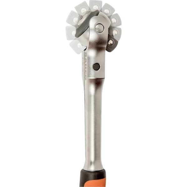 BAHCO spärrhake 1/2 ledat huvud 72 tänder 5° aktionsvinkel 266 mm - 8120-1/2