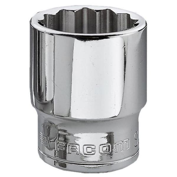3/8'' 12-punkts metrisk hylsa diameter 22 mm längd 33 mm - FACOM - J.22