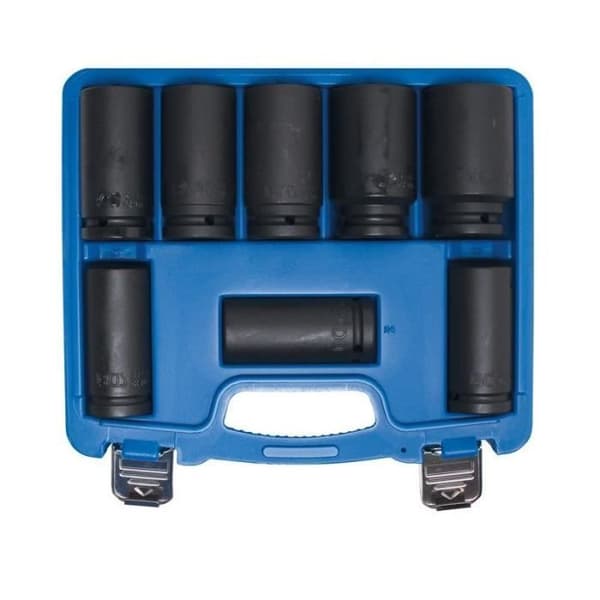 Hylssats, extra djup 20 mm (3/4") 22 - 38 mm 8 stycken