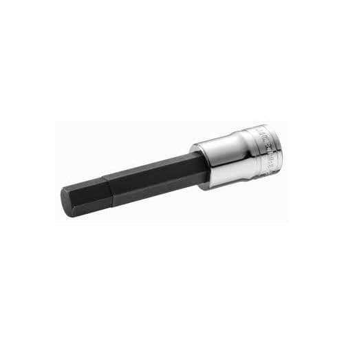 Skruvmejselhylsa 1/2'' sexkantshylsa metrisk diameter 7,0 mm längd 100 mm - FACOM