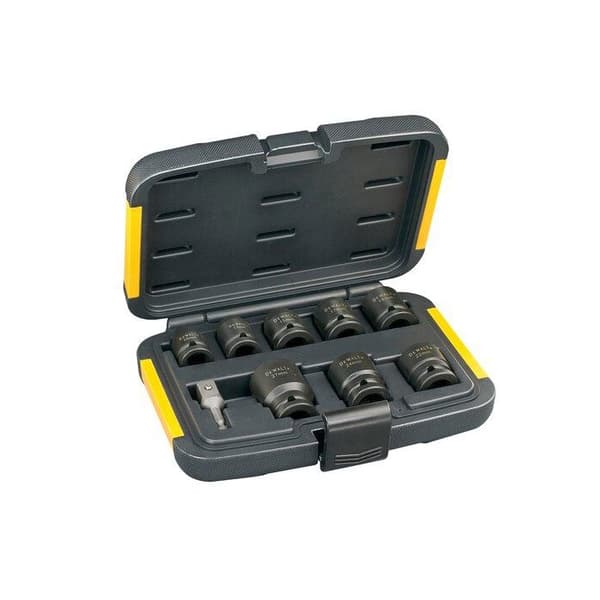 Låda med 8 slaghylsor 10-27 mm - DEWALT - DT7507-QZ