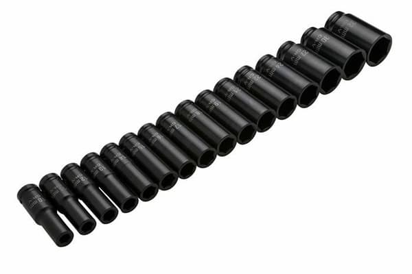 Spärr - hylsa Blue spot tools - 01550 - BlueSpot Tools Metriska slaghylsor 1/2" 10-32 mm