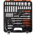 Miniatyrbild 3 av 5: BAHCO Box med 103 st 1/4" och 1/2" hylsor + S103 kombinationsnycklar