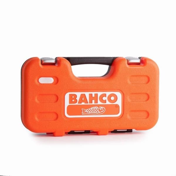BAHCO Box med 16 st 1/4" uttag och vändbar spärr S160AF