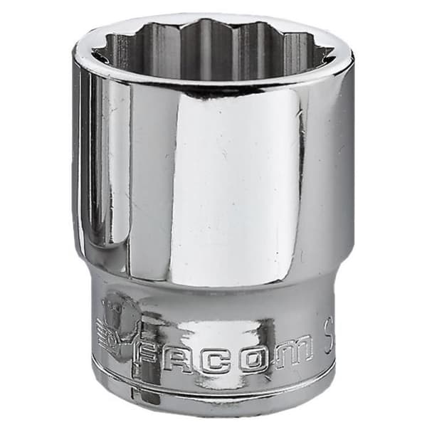 Sockel 3/8'' 12 metriska punkter diameter 16mm längd 30mm - FACOM - J.16 - OGV®-profil