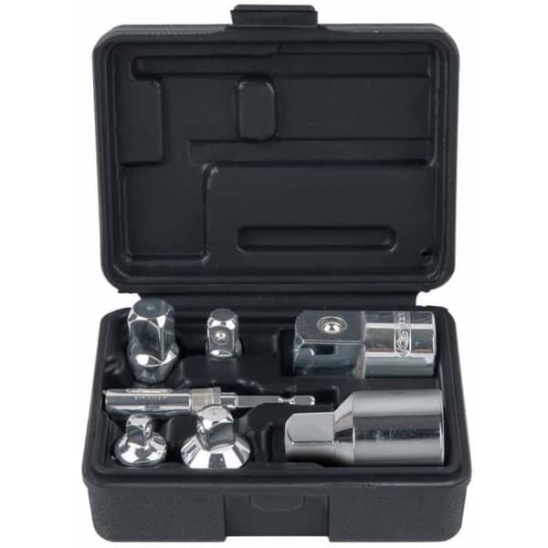 KS Tools 7-delad adaptersats för hylsa och borrkrona 918.0707